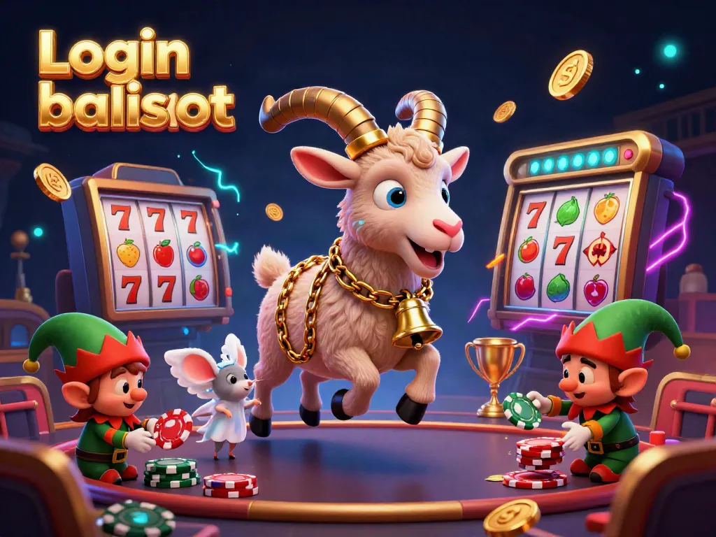 Engage in exhilarating gameplay at Login balislot with festive casino characters in a dynamic, enriched gambling scene.